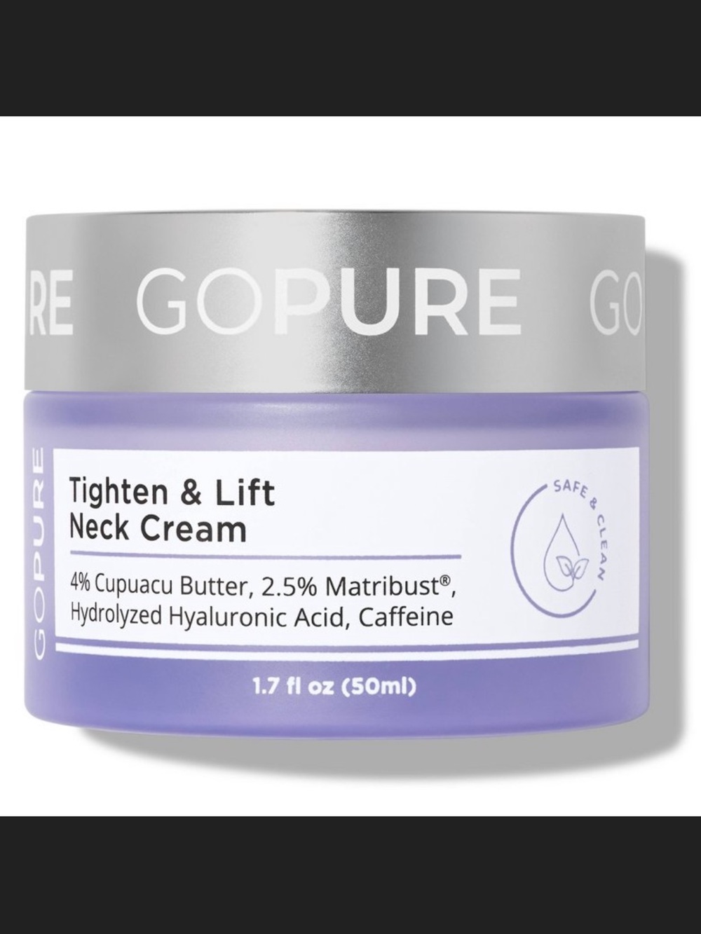 GO PURE Tighten & Lift Neck Cream -